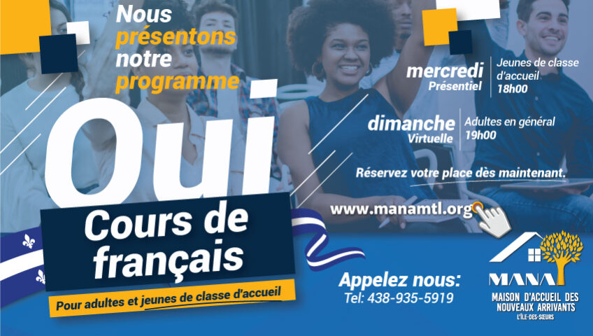 Cours de Français MANA Montreal